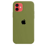 Husa Silicon pentru iPhone 12 Mini, Army Green MOFT